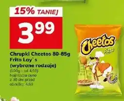 Hitpol Chrupki Cheetos 80-85g Frito Lay`s (wybrane rodzaje) oferta