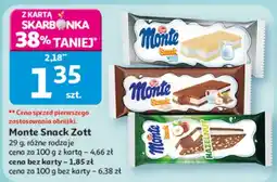 Auchan Deser Monte Snack Zott oferta