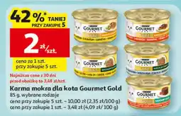 Auchan Karma mokra dla kota oferta