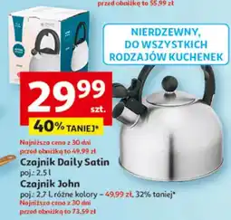 Auchan Czajnik Daily Satin oferta