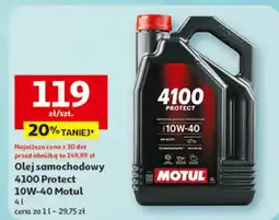 Auchan Olej samochodowy 4100 Protect 10W-40 oferta