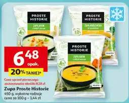Auchan Zupa Proste Historie wybrane rodzaje oferta
