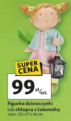 Auchan Figurka dziewczynki lub chłopca z latarenkq oferta