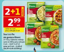 Auchan Sos lub fix na gorąco oferta