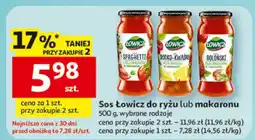 Auchan Sos do ryżu lub makaronu oferta