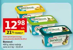 Auchan Margaryna Benecol różne rodzaje oferta