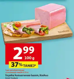 Auchan Szynka konserwowa luzem Krakus oferta