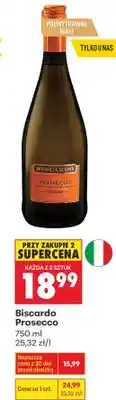Biedronka Wino musujące Prosecco oferta