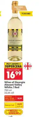 Biedronka Wino Wine of Georgia Alazani Valley White półsłodkie oferta