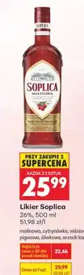 Biedronka Likier Soplica malinowa oferta