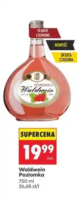 Biedronka Wino Poziomka, czerwone słodkie oferta