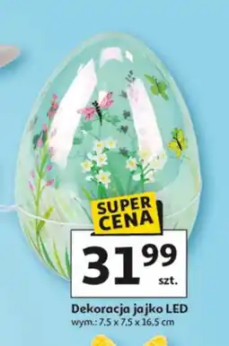 Auchan Dekoracja jajko LED oferta