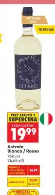 Biedronka Wino Astrale Bianco, wytrawne oferta