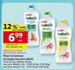 Auchan Płyn lub balsam do mycia naczyń oferta