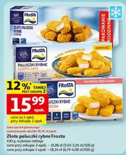 Auchan Złote paluszki rybne Frosta wybrane rodzaje oferta