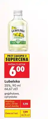 Biedronka Wódka cytrynówka oferta