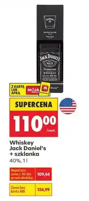 Biedronka Whiskey 1 l + szklanka oferta
