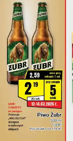 Premium Nasz Sklep Piwo Zubr oferta