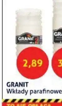 Blue Stop Granit Wkłady parafinowe oferta