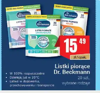 Dr. Beckmann Listki piorące