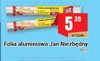 Folia aluminiowa Jan Niezbędny