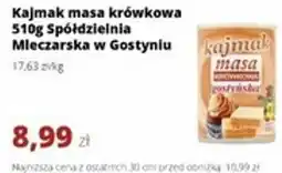 Torimpex Kajmak masa krówkowa Spółdzielnia Mleczarska w Gostyniu oferta