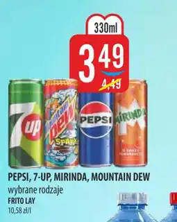 MOKPOL Pepsi, 7-Up, Mirinda, Mountain Dew oferta