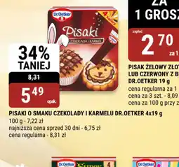 bi1 Dr. Oetker Pisaki czekolada i karmel oferta