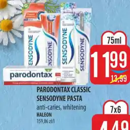 MOKPOL Parodontax Classic Sensodyne pasta oferta