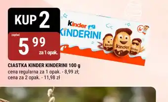 bi1 Ciastka Kinder Kinderini oferta