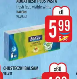 MOKPOL Velvet Chusteczki Balsam oferta