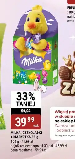 bi1 Milka Czekoladki + maskotka oferta