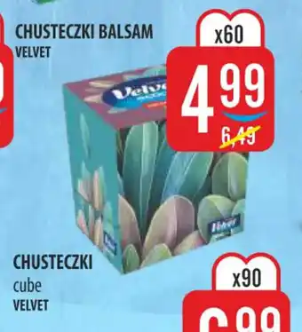 MOKPOL Chusteczki balsam Velvet oferta
