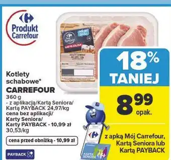 Kotlety schabowe CARREFOUR