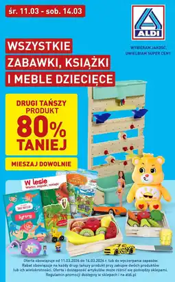 ALDI Zabawki, książki, meble dziecięce oferta