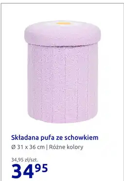 Action Składana pufa ze schowkiem oferta