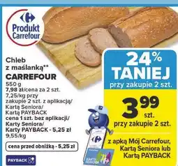 Carrefour Chleb z maślanką CARREFOUR oferta