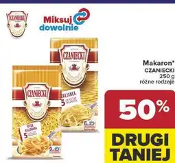 Carrefour Makaron CZANIECKI 250 g różne rodzaje oferta