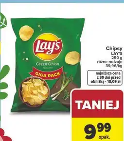 Carrefour Chipsy LAY'S oferta