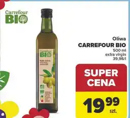 Carrefour Oliwa CARREFOUR BIO 500 ml extra virgin oferta