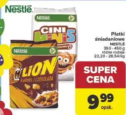 Carrefour Płatki śniadaniowe NESTLÉ 350 - 450 g różne rodzaje oferta