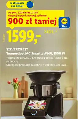 Lidl Termorobot MC Smart z Wi-Fi, 1500 W oferta