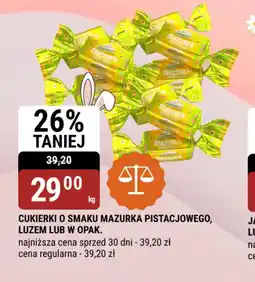 bi1 Cukierki o smaku mazurka pistacjowego oferta