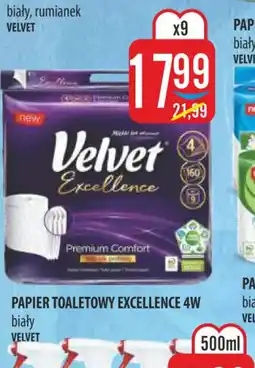 MOKPOL Velvet Papier toaletowy Excellence oferta