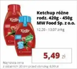 Torimpex Ketchup MW Food Sp. z o.0. 12.20-13.07 z/kg oferta