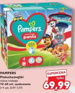 Kaufland Pieluchomajtki Pampers oferta