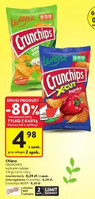 Intermarche Chipsy wybrane rodzaje oferta