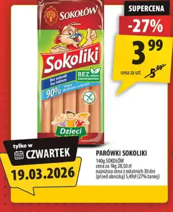 Arhelan Parówki Sokołów oferta