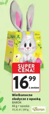 Intermarche Wielkanocne słodycze z opaską oferta