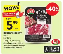 Intermarche Bekon wędzony Lardons oferta